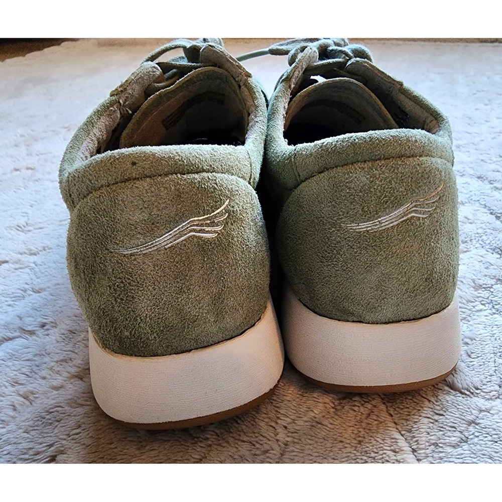 Dansko Charlie Sage Green Suede Perforated Lace Up Walking Shoes Womens Size 36 - Picture 4 of 10